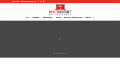 Desktop Screenshot of dexterchamber.com